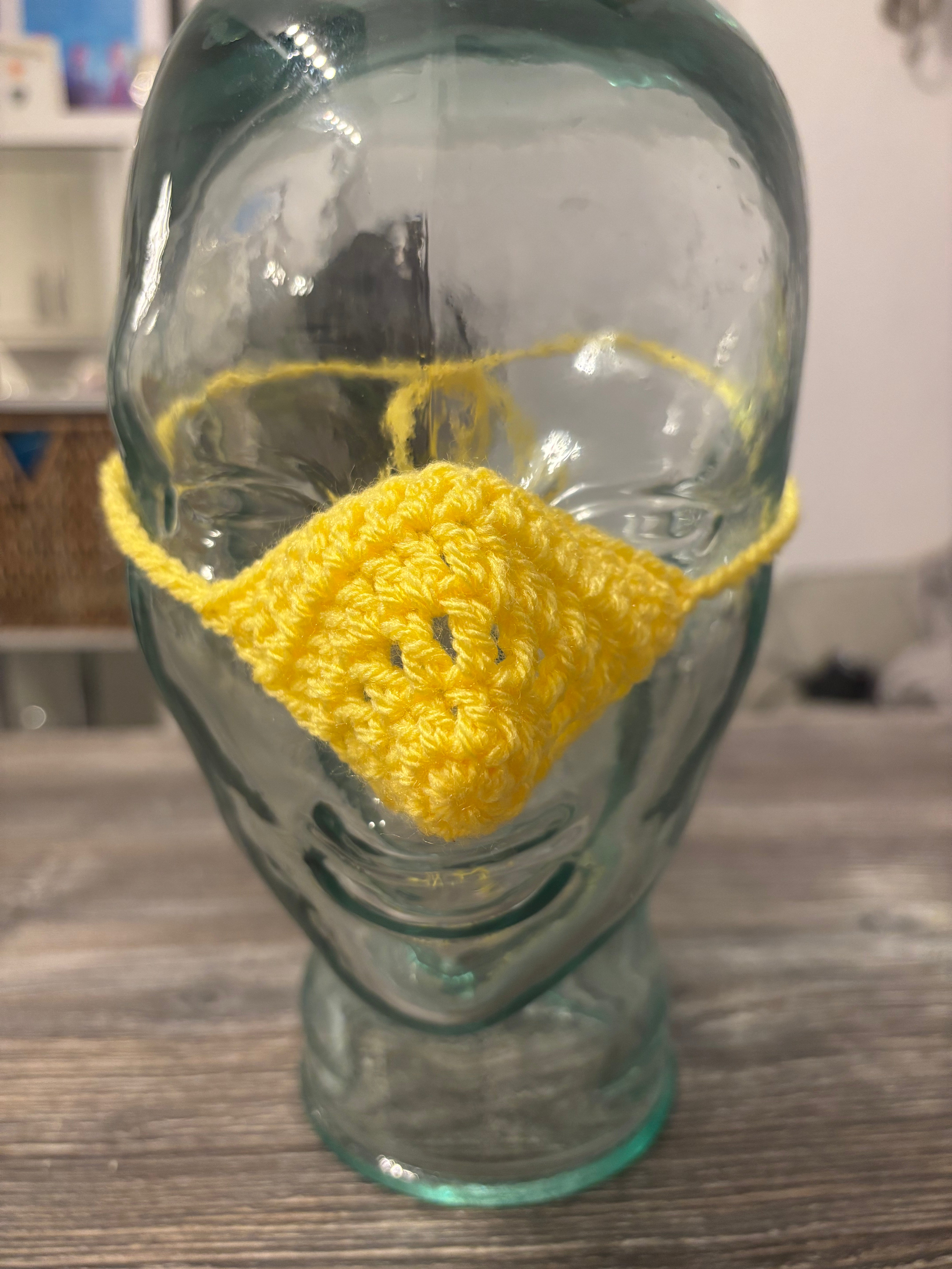 Lemon Wool Nose Warmer