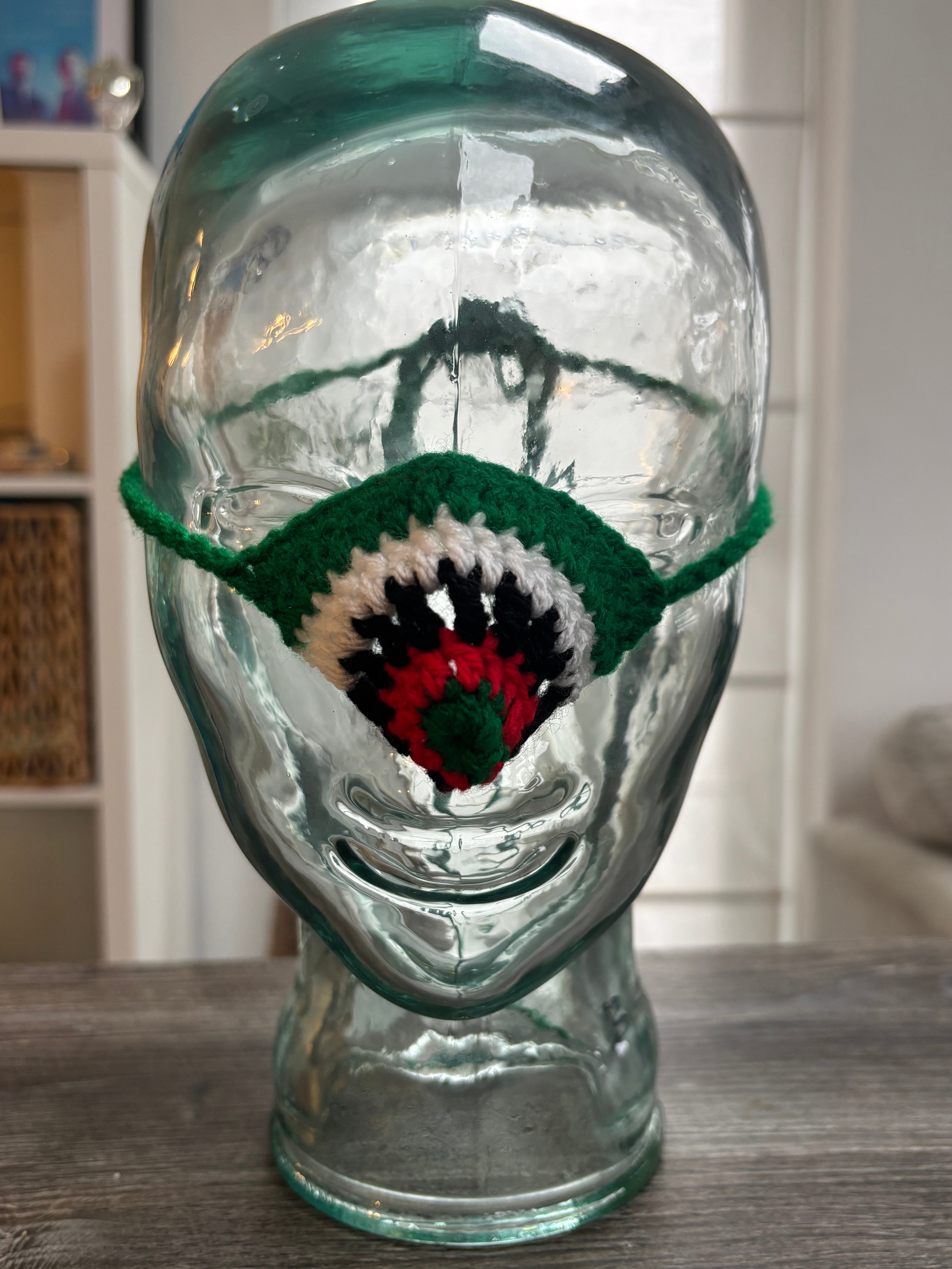 London Irish Rugby Wool Nose Warmer