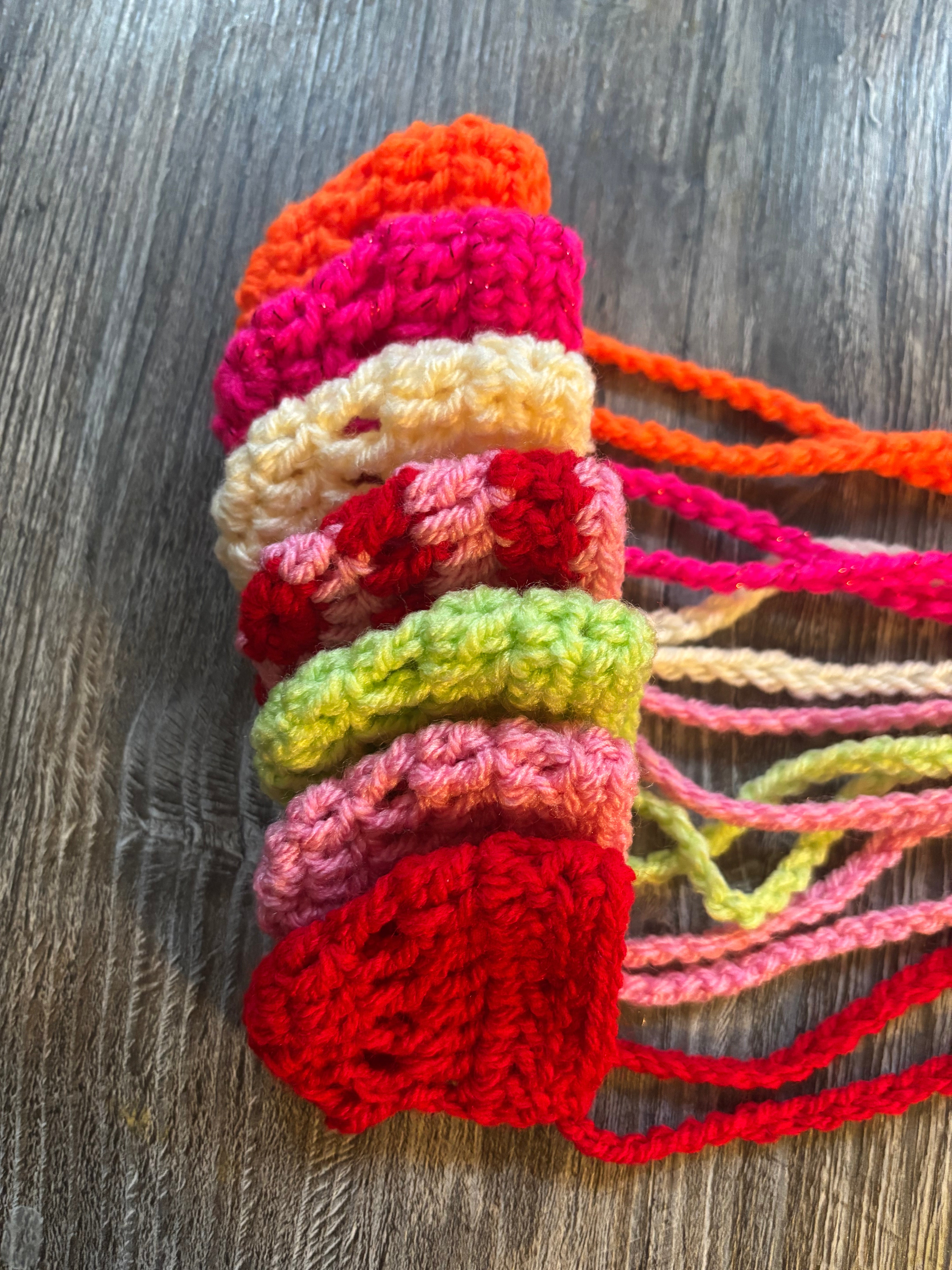 Luminous Green Wool Nose Warmer