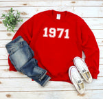 Load image into Gallery viewer, Personalised Year Sweatshirt
